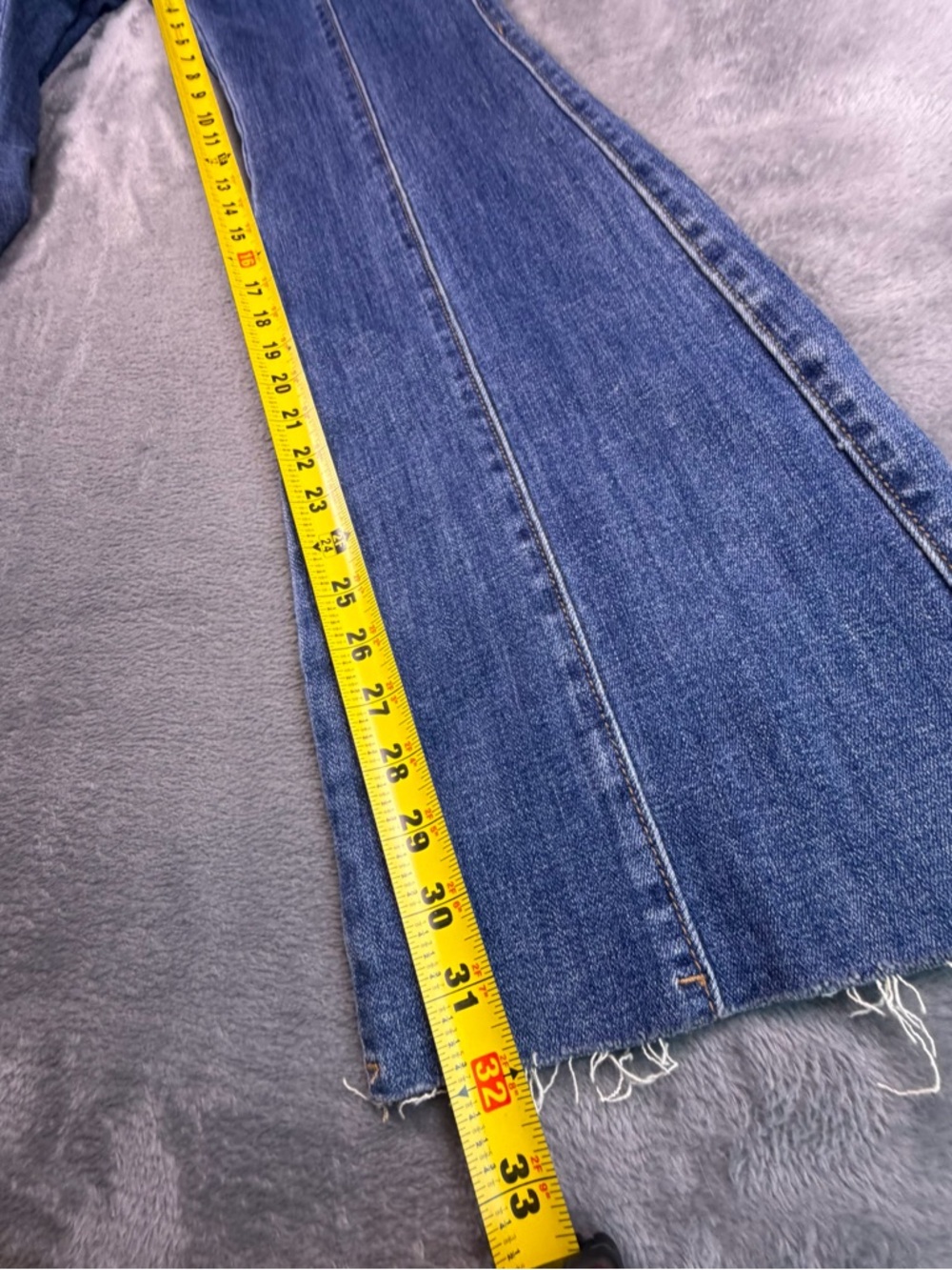 Idyllwind High Rise Bootcut Jeans Women's 8/34L Blue Stretch Denim Western Y2K - Picture 15 of 16